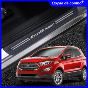 Soleira Ecosport Kit 8 Peças Black Out