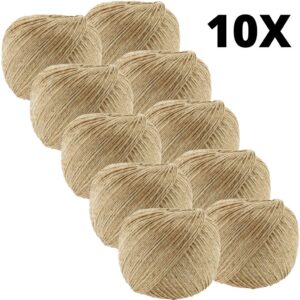 Cordão Sisal Rami Natural 2mm - Artesanato