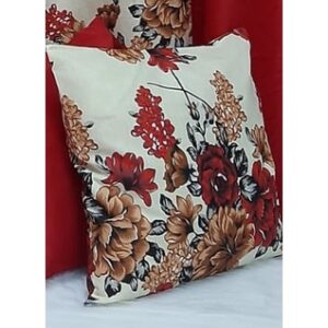 Kit 2 Almofadas Lisa e Estampada