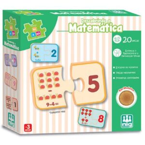 Jogo Educativo Matemática Infantil - Madeira
