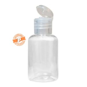Frasco Pet 60ml Rosca Cristal 50 Unidades