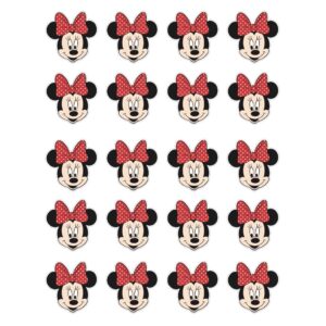 Adesivos Minnie à prova d'água - 4,5x4,5cm
