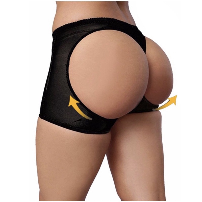 Calcinha Empina Bumbum Suplex Nudes/Preta 1 Calcinha Empina Bumbum Suplex Nudes/Preta