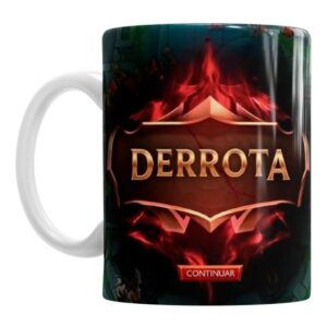 Caneca League of Legends - Porcelana Premium