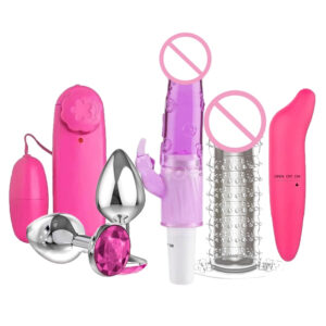 Kit Vibradores G-Spot, Clitóris e Anal