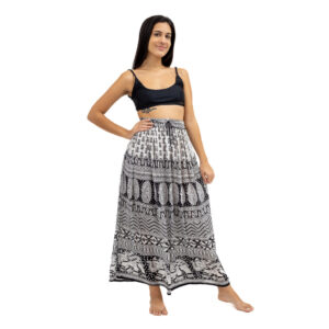 Saia Longa Indiana Maia Viscose Elástico