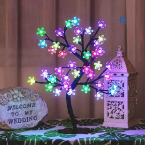 Árvore Cerejeira LED Pisca Bivolt 48 Leds
