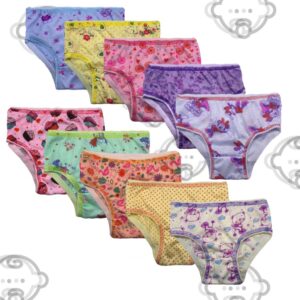 Calcinhas Infantis Mädchen - Conjunto Confortável