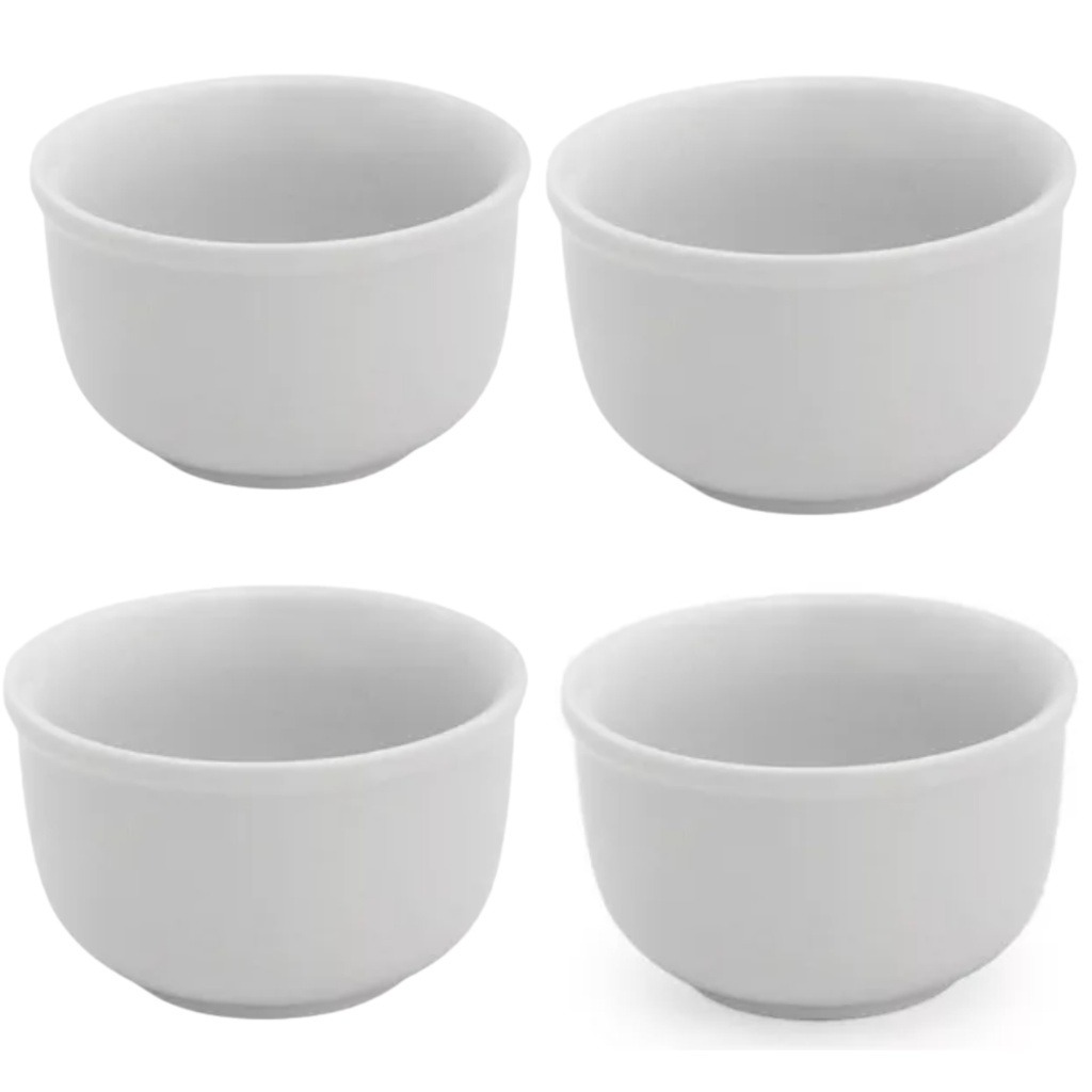 Kit 6 Tigelas Porcelana 470ml A?a? Caldo 1 Kit 6 Tigelas Porcelana 470ml Açaí Caldo