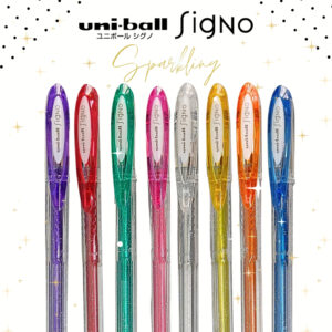 Caneta Gel Uni-Ball Signo Glitter 0.7mm