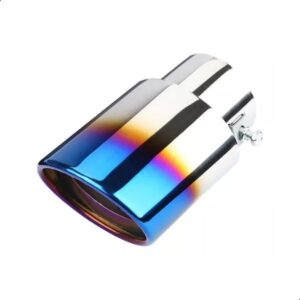 Ponteira Escapamento Esportivo Cromada Universal