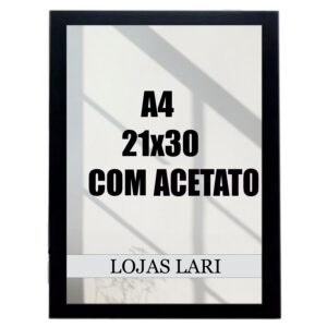 Moldura Foto A4 Acetato 21x30cm