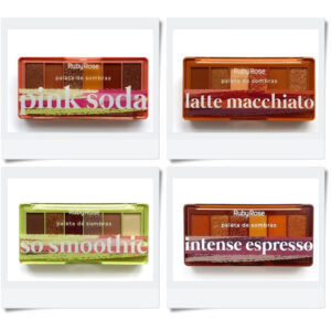 Paleta de Sombras Ruby Rose Matte e Cintilante