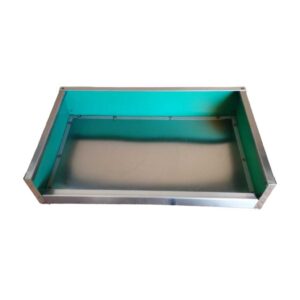 Caixa Proteção Inox Fogão 2 Bocas Camping