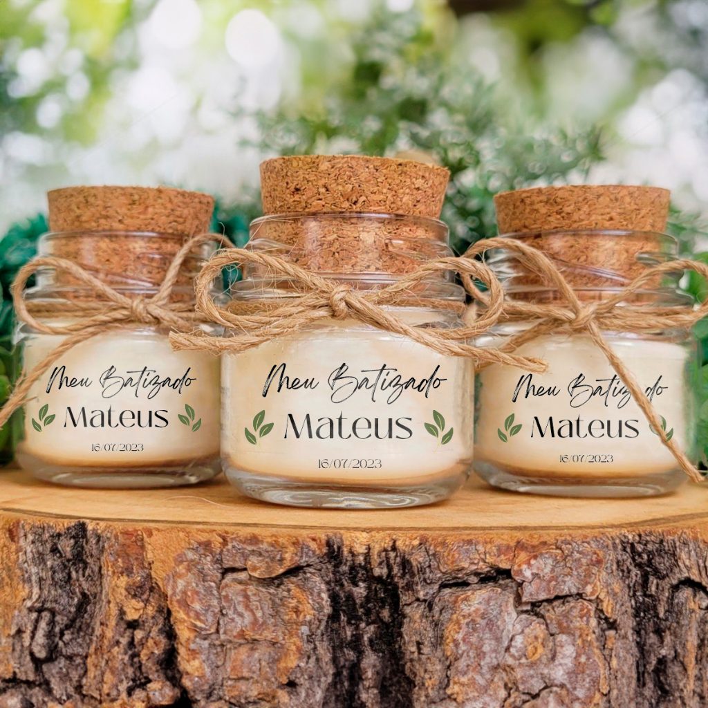 Velas Arom?ticas Personalizadas - Kit 25 1 Velas Aromáticas Personalizadas - Kit 25