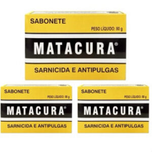 Matacura 80g - Sarna e Antipulgas
