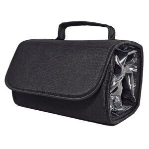 Necessaire Dobrável Resistente Preto