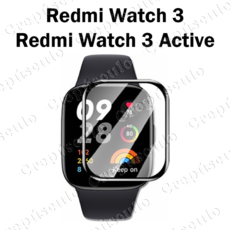 Pel?cula Protetora Nano Gel Xiaomi Redmi Watch 3/3 Active 1 Película Protetora Nano Gel Xiaomi Redmi Watch 3/3 Active