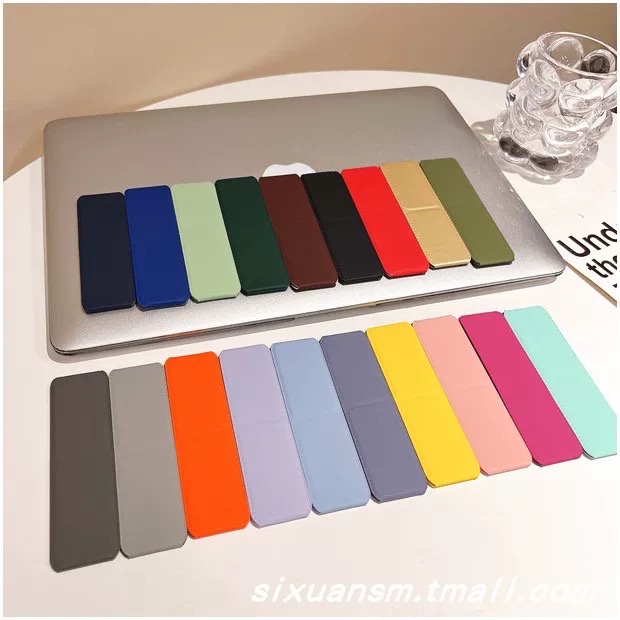 Suporte Celular Silicone Dobr?vel Colorido 1 Suporte Celular Silicone Dobrável Colorido