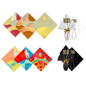 Saco para Ovo de Páscoa 24x24cm (10/25un)