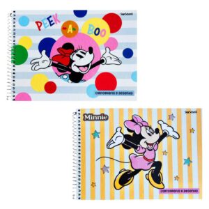 Caderno Desenho Minnie 80 Folhas