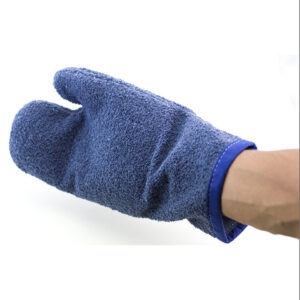 Luva Térmica Industrial Grafatex 250°C 35cm 2 Dedos Azul