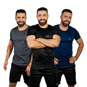 Camisetas Academia Dry Fit Masculino - Kit 3