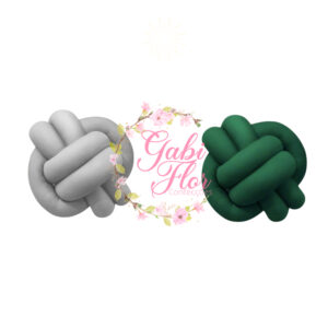 Almofadas Nó Luxo - Kit 2 Estampadas