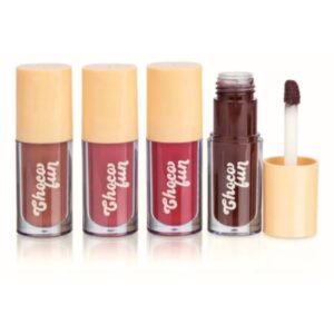 Gloss Labial Brilhante Choco Fun 4 Cores