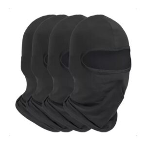 Balaclava UV50+ Proteção Algodão Preto