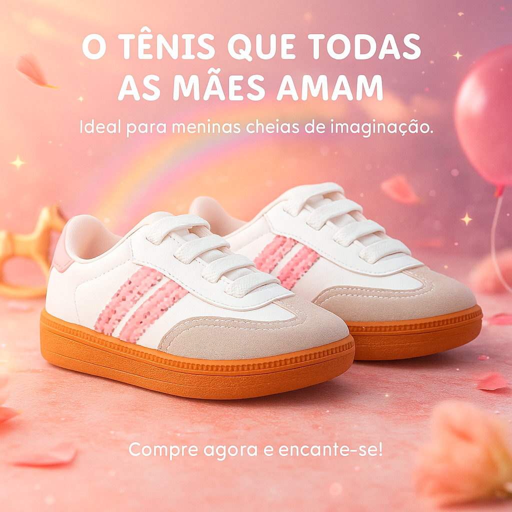 T?nis Infantil Casual Estiloso 1 Tênis Infantil Casual Estiloso