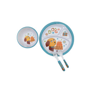 Kit Refeição Infantil Divertido - 4 Peças