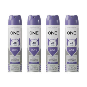 Kit 4 Desodorante Above One Love 150ml