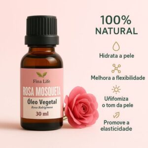 Óleo Rosa Mosqueta 30ml - Pele e Cicatrizes