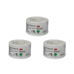Fita Micropore 3M Hipoalergênica 25mm x 10m (3un)