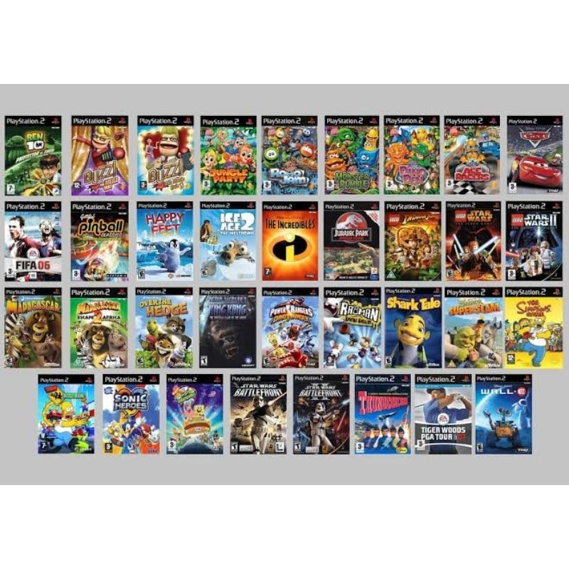 Jogos PS2 - Coleção Clássica 1 Jogos PS2 - Coleção Clássica