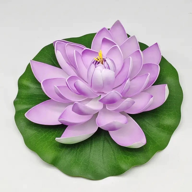 Flor de L?tus Artificial - 10cm - Decora??o 1 Flor de Lótus Artificial - 10cm - Decoração