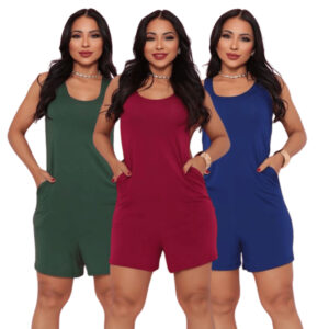 Macacão Feminino Viscolycra Verão Único