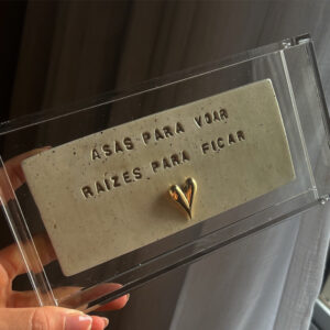 Caixa Acrílico Cerâmica 17x10