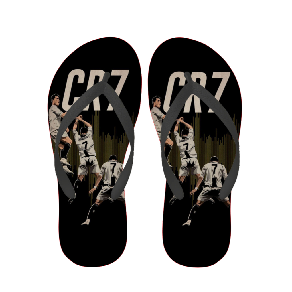 Chinelo Personalizado CR7 - Sublimação Premium 1 Chinelo Personalizado CR7 - Sublimação Premium