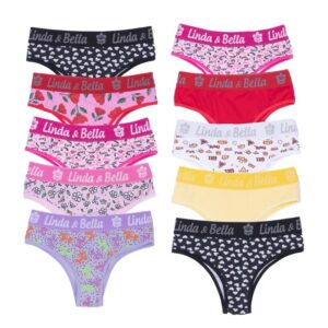 Calcinha Cós Grosso Algodão Adulta