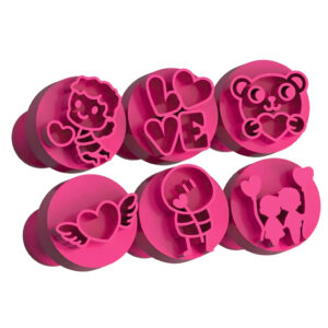 Kit Carimbos Marcadores Festa Brigadeiro LOVE