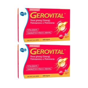 Gerovital 2x 60 Cápsulas - Complexo Vitamínico