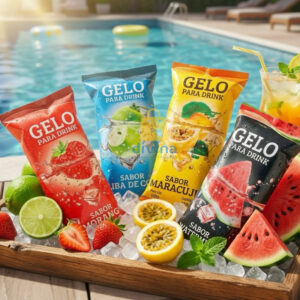 Embalagem Saco Gelo Perolado 9,5x21cm (200un)