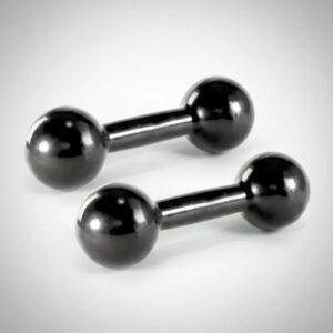 Halter Bola Emborrachado 1kg - Par