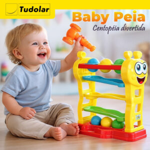 Peia de Bater com Martelinho Educativo Infantil