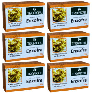 Sabonete Tropical Enxofre 90g - Peles Oleosas