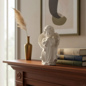 Anjos da Guarda Gesso 20cm - 3 Unidades