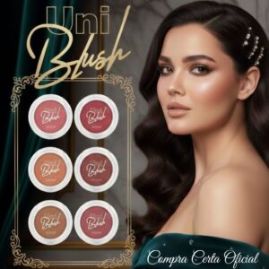Blush Compacto Vivai – Acabamento Natural