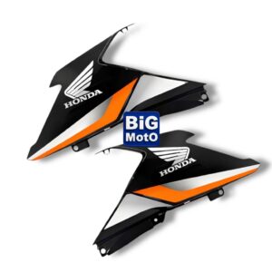 Aba Tanque CG Titan 160 Preta Brilhante